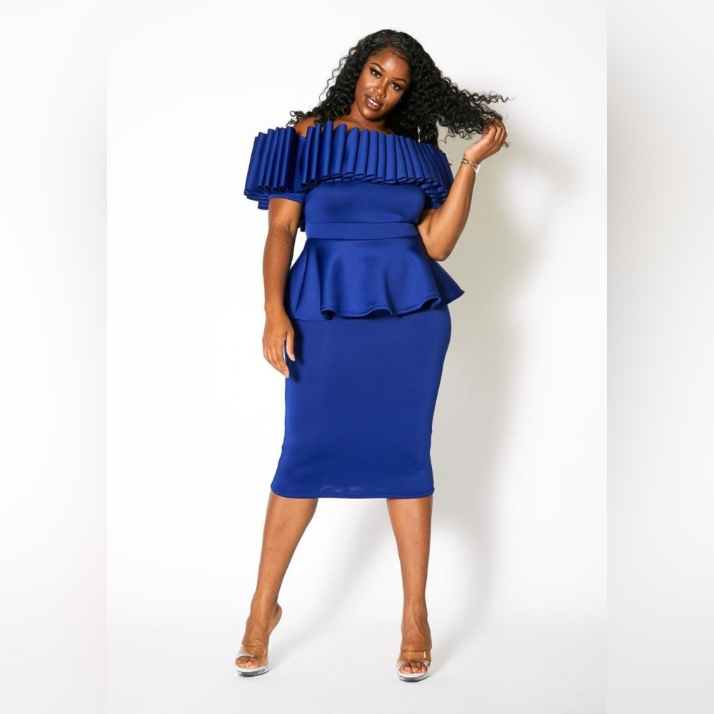 Asoph Peplum Dress Dress